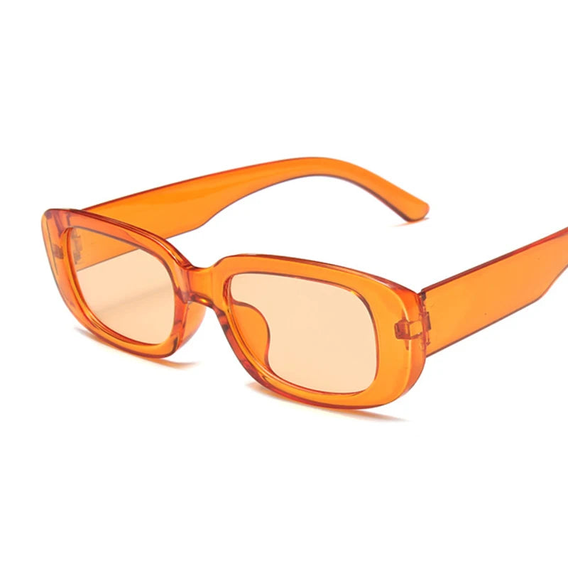 2021 Luxury Brand Women's Square Sunglasses Travel Small Rectangular Sunglasses Retro Fashion