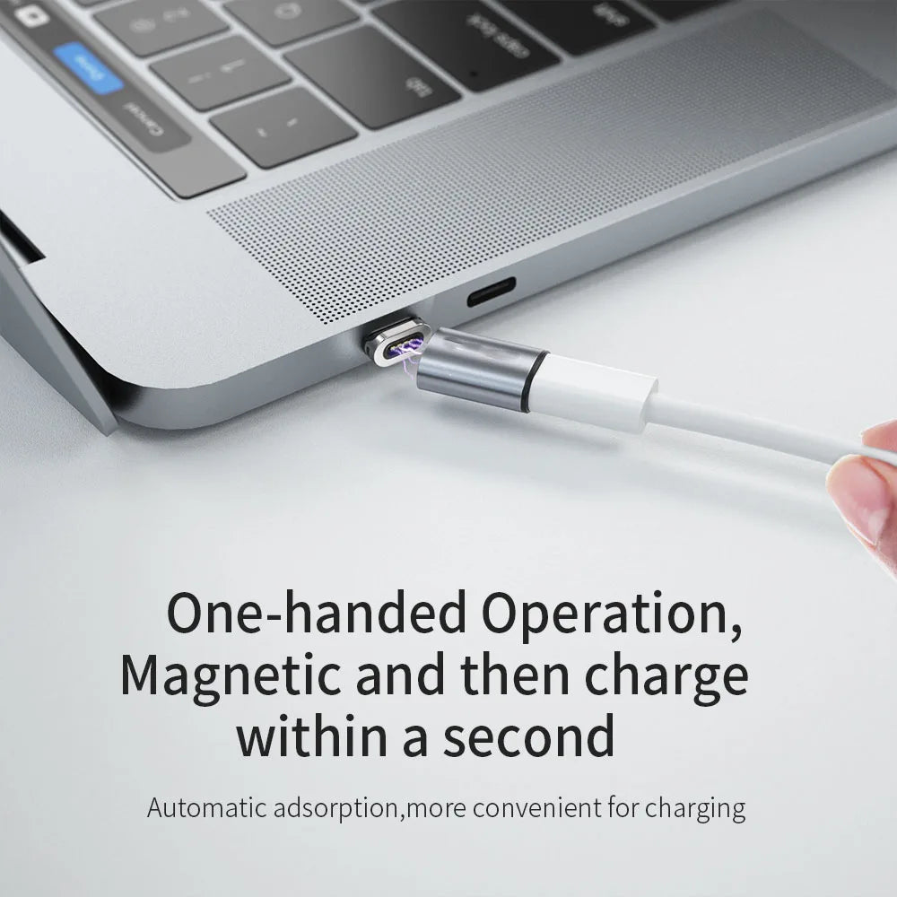 Conector de cable magnético, adaptador de cable para teléfono móvil Micro USB, punta magnética, cargador magnético, enchufe tipo C, adaptador para Huawei Android