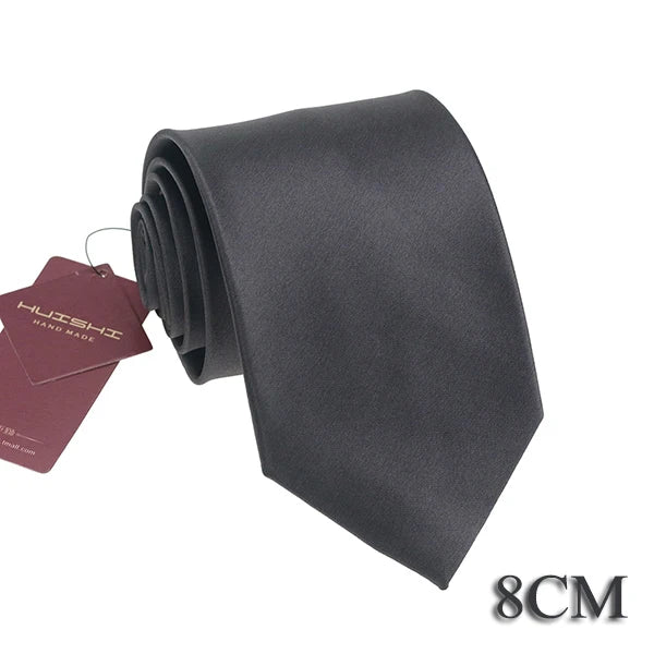 HUISHI Dark Blue Document Necktie for Men, 8 Styles, 8cm, 6cm, Waterproof, Jacquard, 03/Wear, Craings.com, Wedding Party