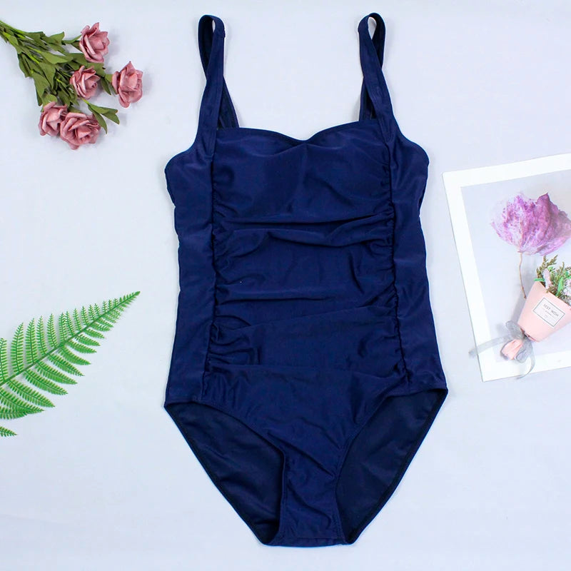 Maillot de bain une pièce Sexy pour femmes, Push Up, grande taille, contrôle du ventre, Monokini, vêtements de plage, Vintage, 2024