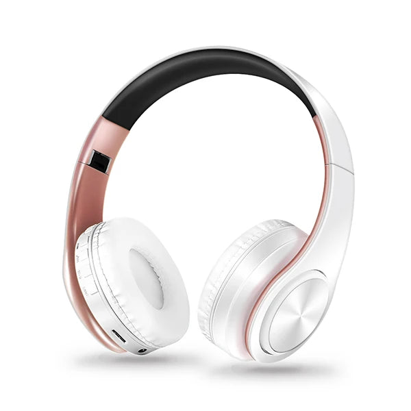 Casque Bluetooth sans fil pliable stéréo avec microphone – Sport et mains libres pour MP3 et smartphone