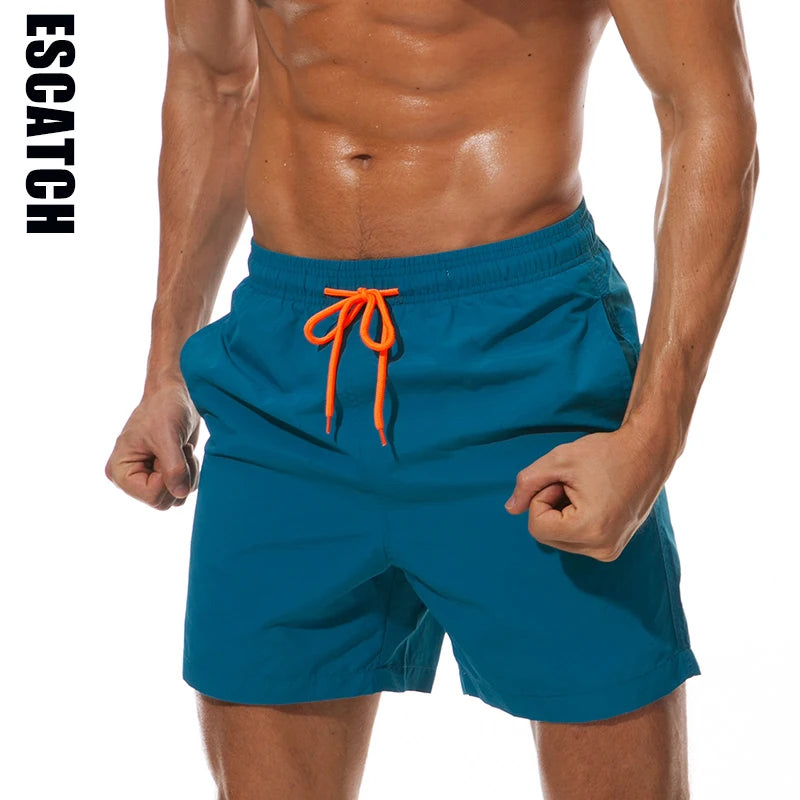 ESCATCH Maillot de Bain Short Homme — Natation, Surf, Course, Sport