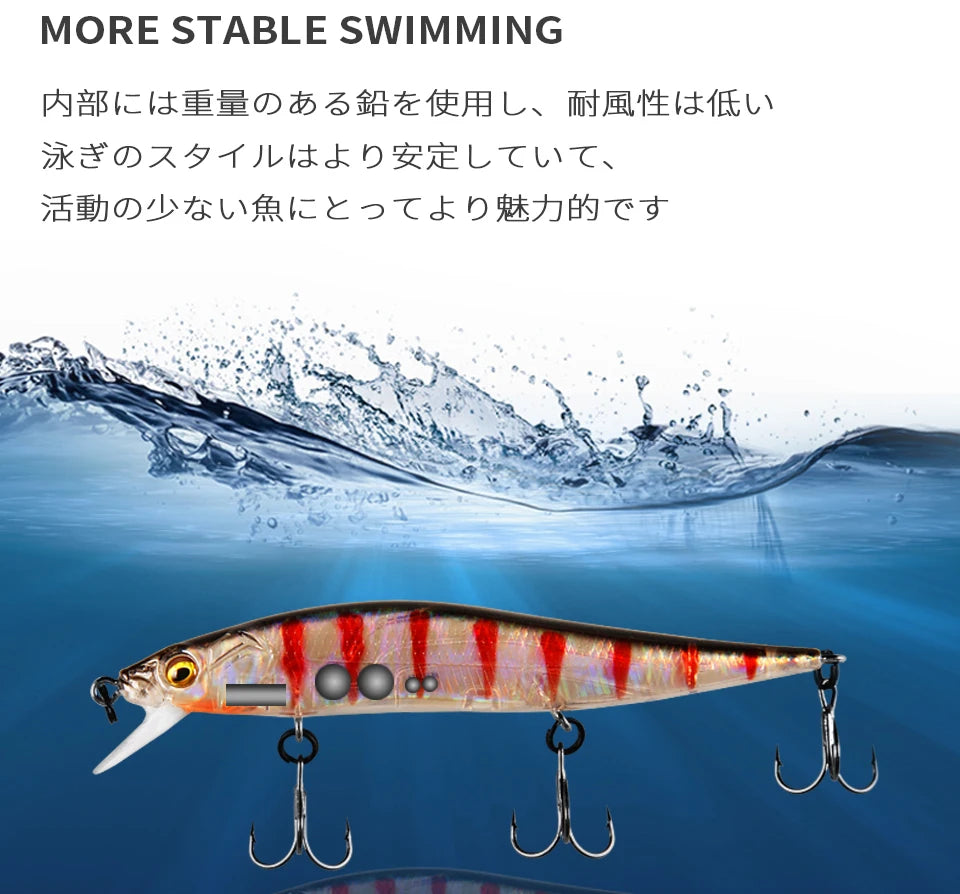 BEARKING 9.8 cm 10g SP plongée 2.1 m professionnel vairon Wobbler leurres de pêche qualité jerkbaits appât artificiel prédateur s'attaque