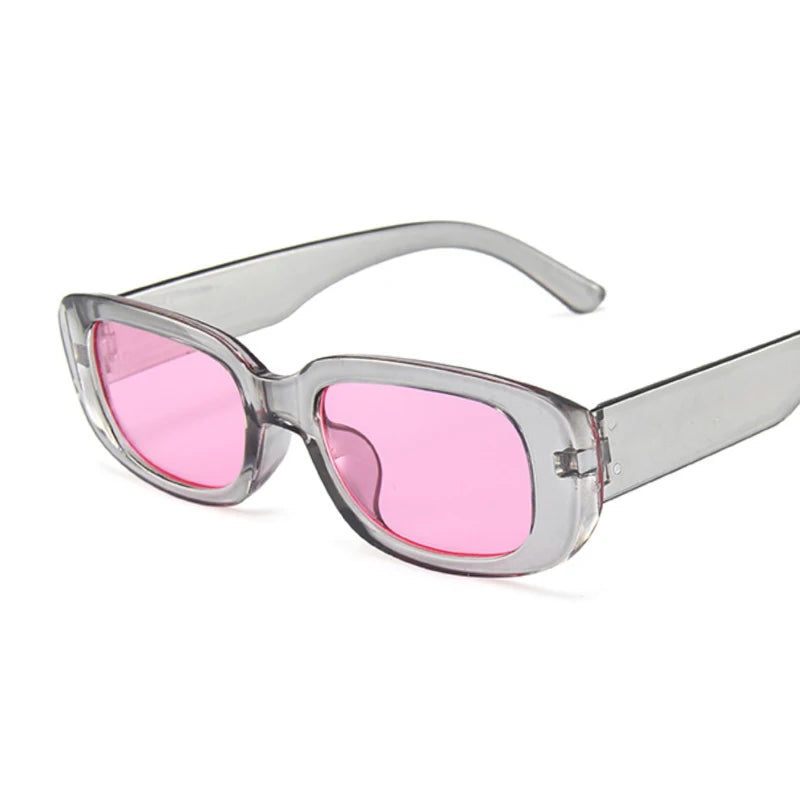 2021 Luxury Brand Women's Square Sunglasses Travel Small Rectangular Sunglasses Retro Fashion