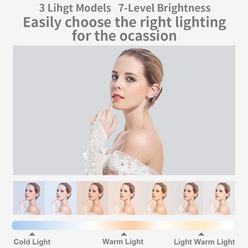 Phone holder Selfie light fill light Portable stand For Car phone holder Bluetooth camera Lamps LED light Luz