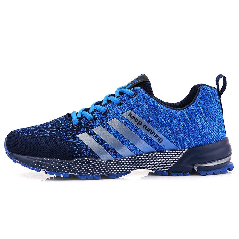 Men's Breathable and Non-Slip Mesh Sneakers, Casual, Stable, Shock-Absorbing, Lightweight, Couple, Sneaker, Zones me Sportiva, 2020