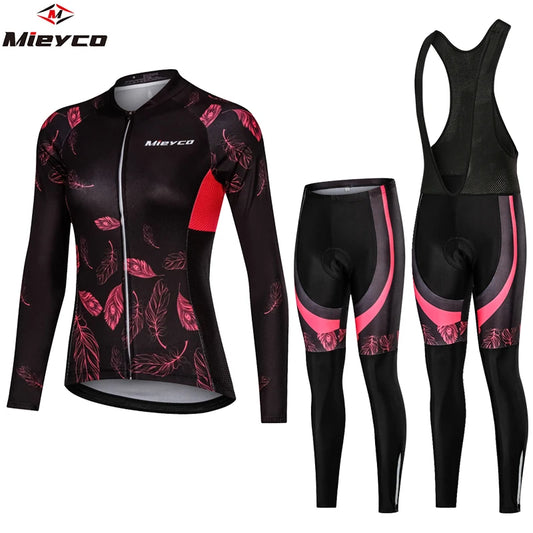 Women's Cycling Suit Completo Clothes for Women Go Pro Sepeda MTB Conjunto Ciclismo Roadbike Bib MTB Gel Pants