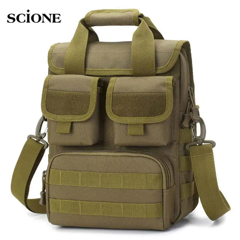 Sac à bandoulière imperméable pour homme, sac à bandoulière extérieur, sacs de messager initiés, sac à ceinture unique CamSolomon, sacs à main