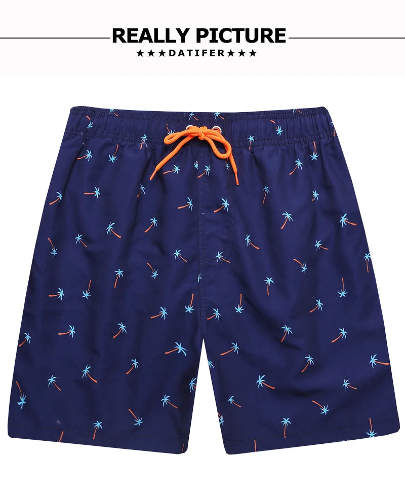 Datifer – short de plage à séchage rapide pour hommes, maillot de bain de marque, de Surf, d'athlétisme, de course et de gymnastique
