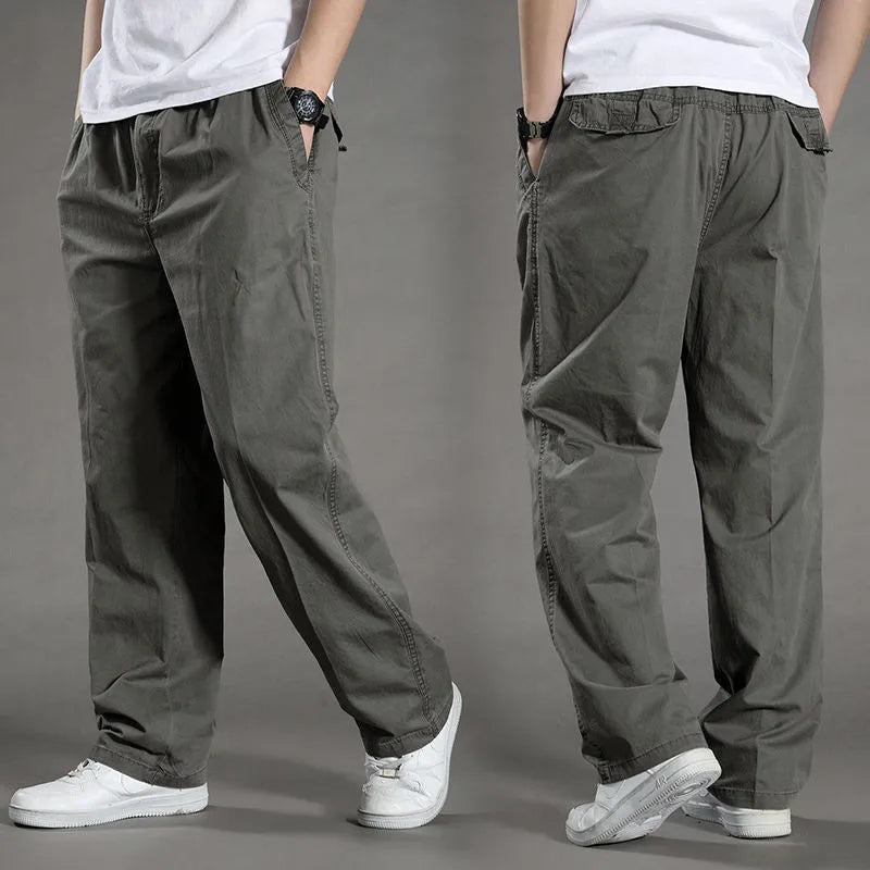 Pantalon Cargo homme été printemps coton vêtements de travail nouveau en grande taille 6XL décontracté escalade Joggers pantalons de survêtement Hombre automne pantalon