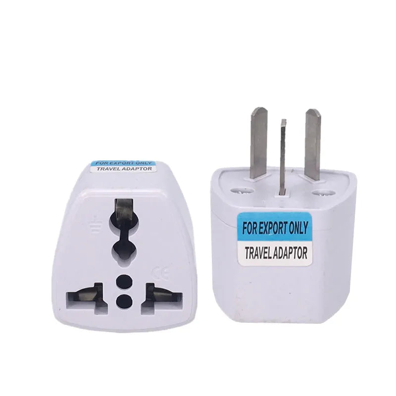 Adaptador de enchufe universal Kr, americano, europeo, AU, EU a US, UK, adaptador de viaje para EE. UU., Israel, Brasil, convertidor de enchufe para Japón, Corea