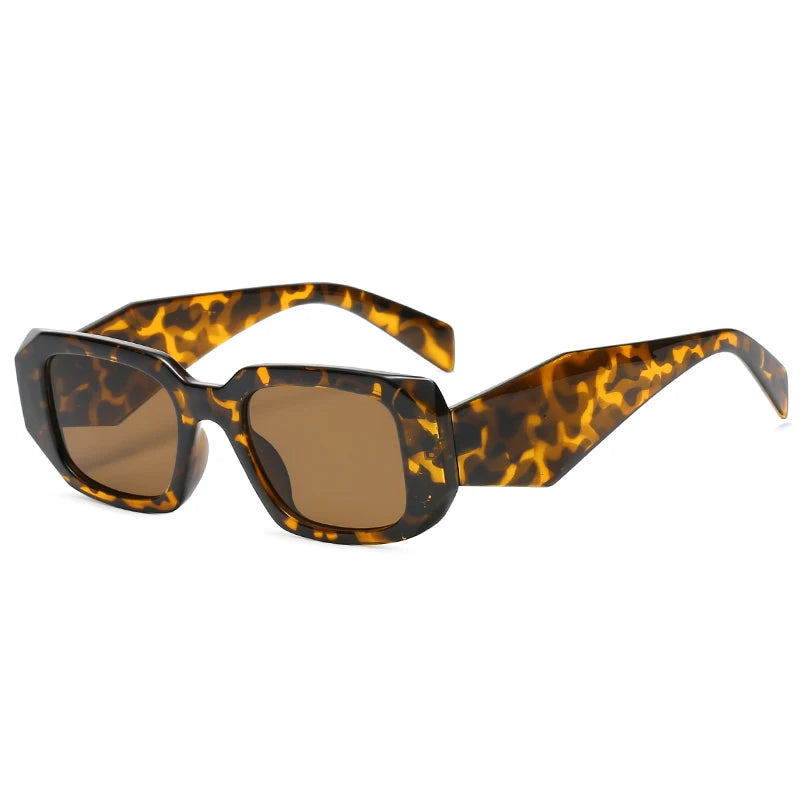 Vintage Square Sunglasses for Women Brand Travel Small Rectangle Sunglasses Female Fashion Retro Eyewear for Women