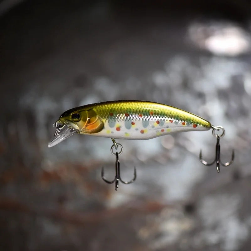 Japon modèle chaud coulant méné leurres de pêche 52mm 4.5g Jerkbait bar brochet Carkbait Wobblers nageur appât dur professionnel