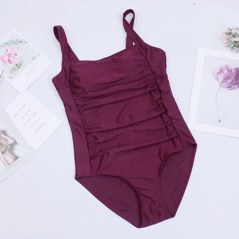 Maillot de bain une pièce Sexy pour femmes, Push Up, grande taille, contrôle du ventre, Monokini, vêtements de plage, Vintage, 2024