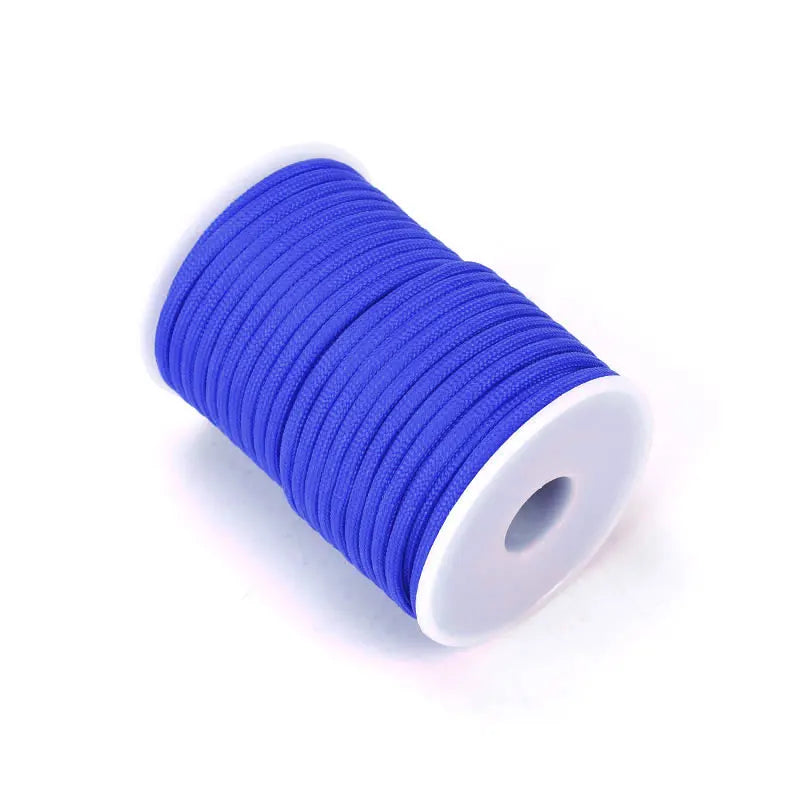 Paracorde 550 à 7 cœurs, 5M/15M/30M, 4mm, cordon de Parachute, kit de corde de survie pour Camping en plein air, parapluie, tente, lanière, corde à linge