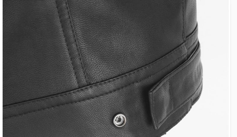 Hombres Moto Primavera Chaquetas SOA Punk Negro Motocicleta Chaleco Hijos de la Anarquía Cuero Moto Chaqueta Chaleco
