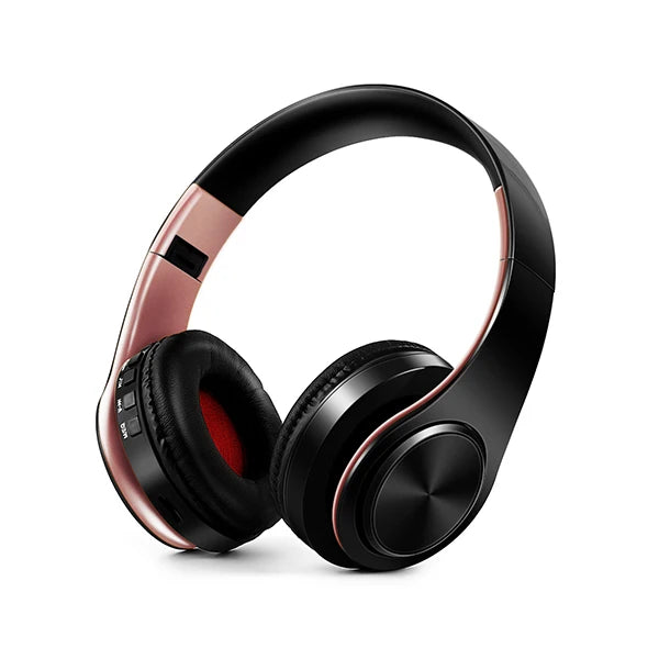 Casque Bluetooth sans fil pliable stéréo avec microphone – Sport et mains libres pour MP3 et smartphone