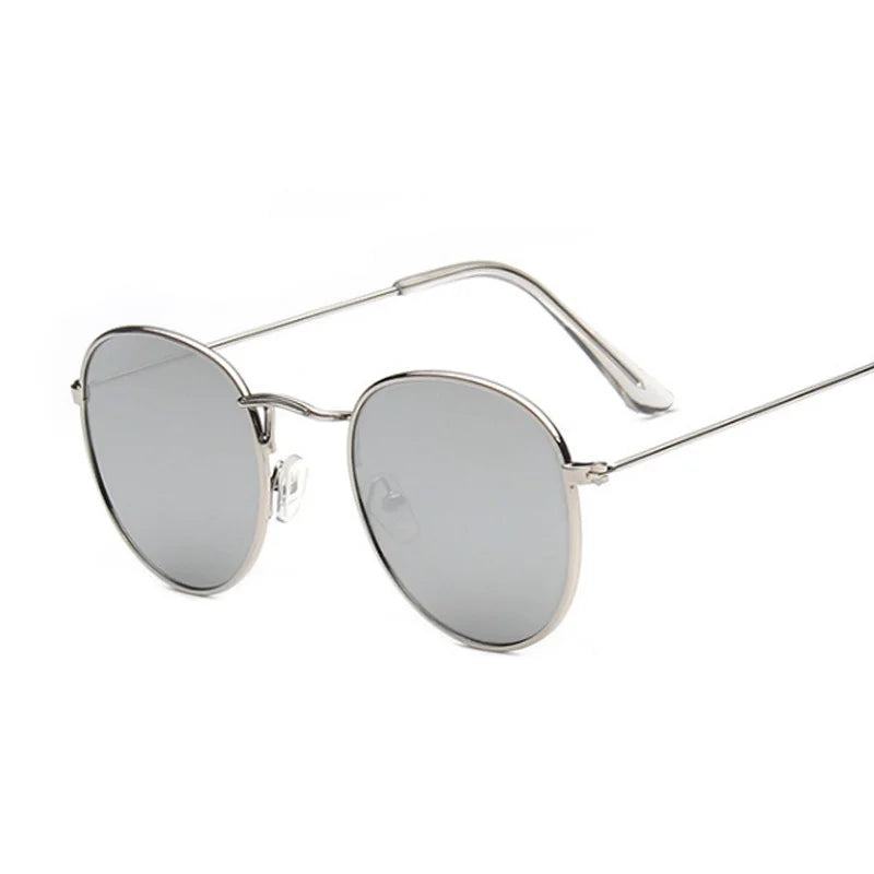 Vintage Small Round Sunglasses Classic Retro Design Brand Women Sunglasses Male Mirror Fashion Women Shades Sunglasses