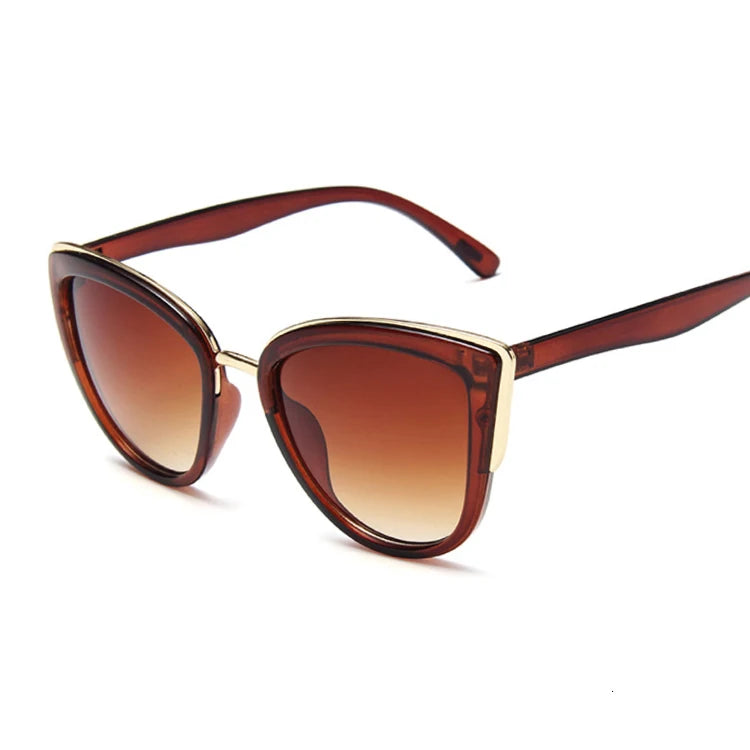 Women's Cat Eye Sunglasses, Classic Mirror, Vintage, Cat Eye Frame, Nickel, Outdoor