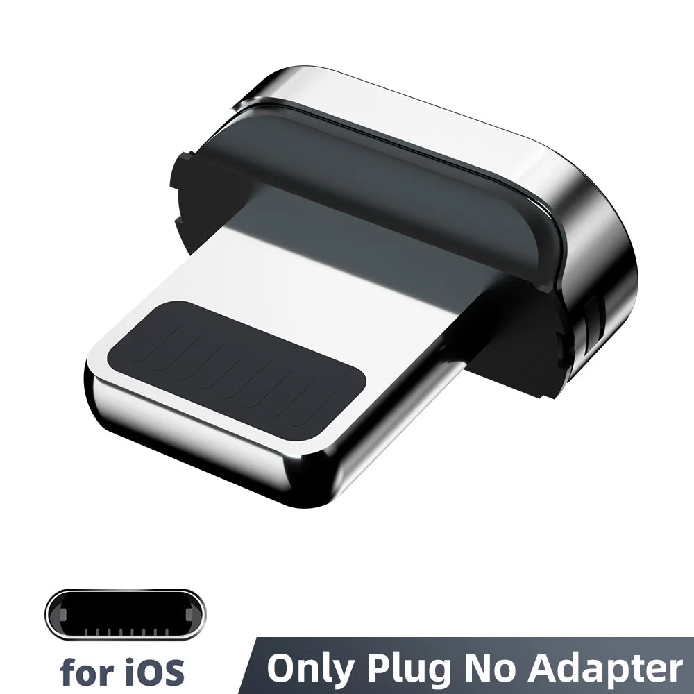 Conector de cable magnético, adaptador de cable para teléfono móvil Micro USB, punta magnética, cargador magnético, enchufe tipo C, adaptador para Huawei Android