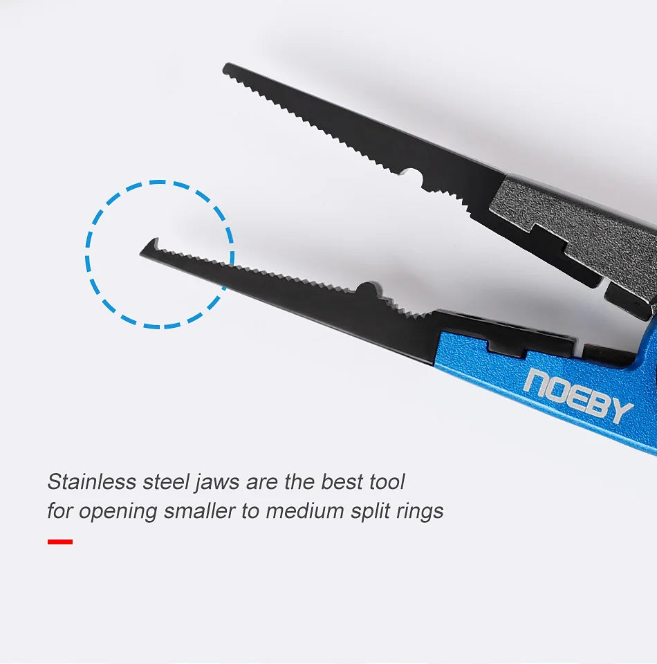 NOEBY Pince de Pêche Multifonctionnelle — Outil Pro Acier Inoxydable