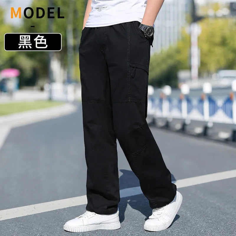 Pantalon Cargo homme été printemps coton vêtements de travail nouveau en grande taille 6XL décontracté escalade Joggers pantalons de survêtement Hombre automne pantalon