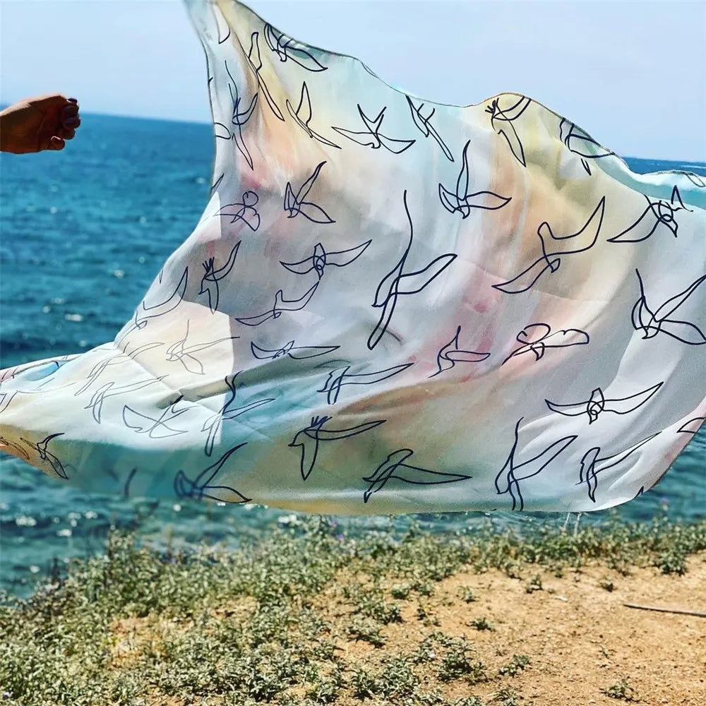 Blue Eyes Bikini Cover-Up, Tuniques de plage, Long Kaftan, Robe de plage, Sarong, Maillots de bain