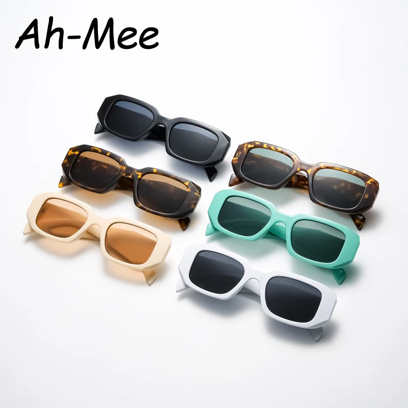 Vintage Square Sunglasses for Women Brand Travel Small Rectangle Sunglasses Female Fashion Retro Eyewear for Women