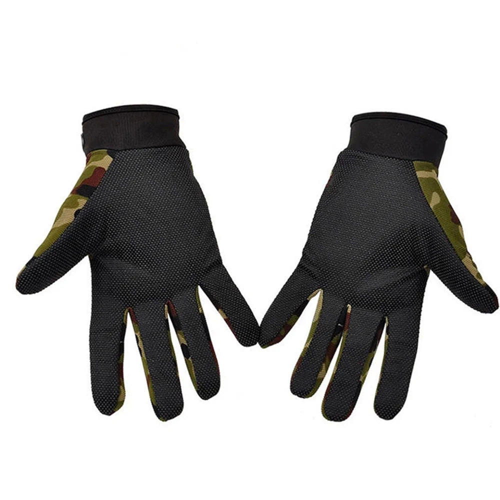Gants de pêche d'été respirants, gants d'équitation en plein air pour hommes et femmes, légers, antidérapants, doigt complet, sans doigts