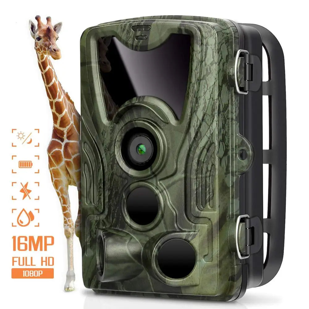 Caméra de chasse HC801A 20MP 1080P, surveillance de la faune, étanche IP65, capteur PIR, caméra de suivi pour la sécurité extérieure