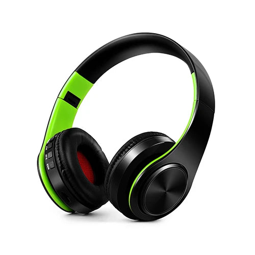 Casque Bluetooth sans fil pliable stéréo avec microphone – Sport et mains libres pour MP3 et smartphone