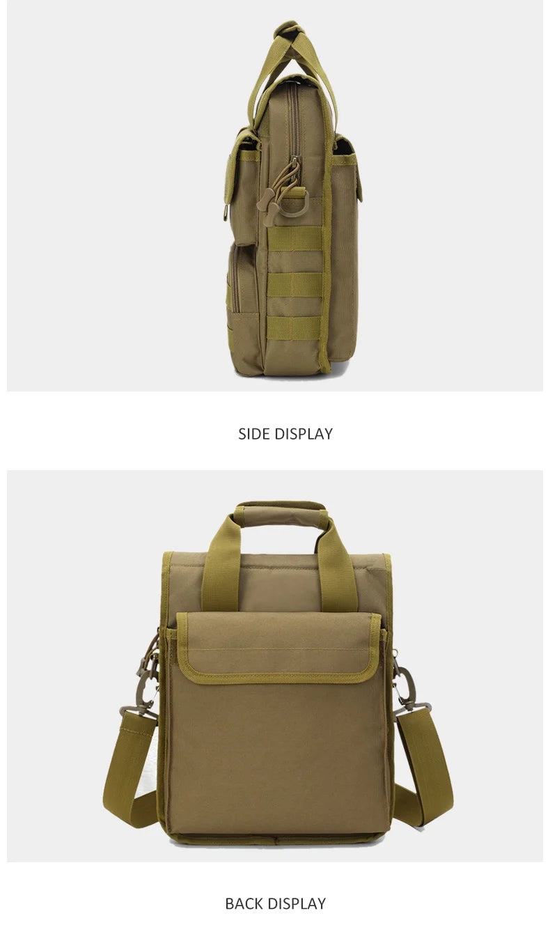 Sac à bandoulière imperméable pour homme, sac à bandoulière extérieur, sacs de messager initiés, sac à ceinture unique CamSolomon, sacs à main
