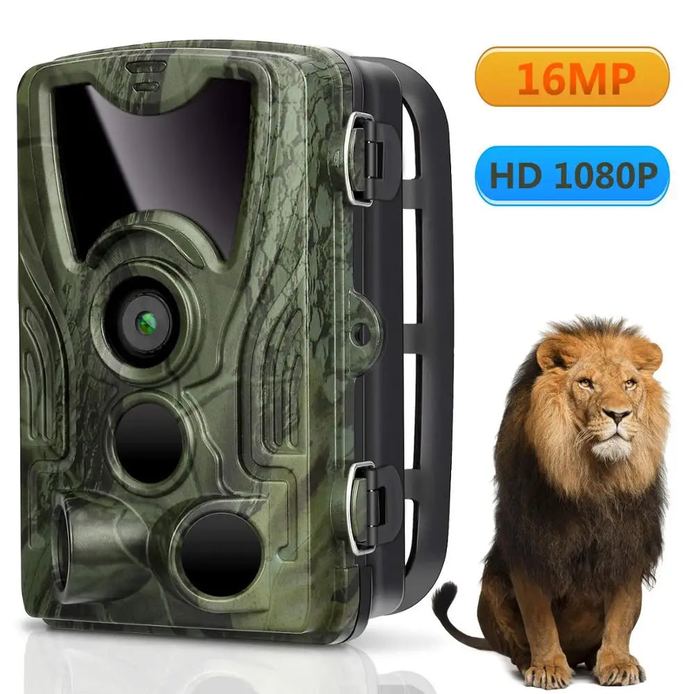 Caméra de chasse HC801A 20MP 1080P, surveillance de la faune, étanche IP65, capteur PIR, caméra de suivi pour la sécurité extérieure