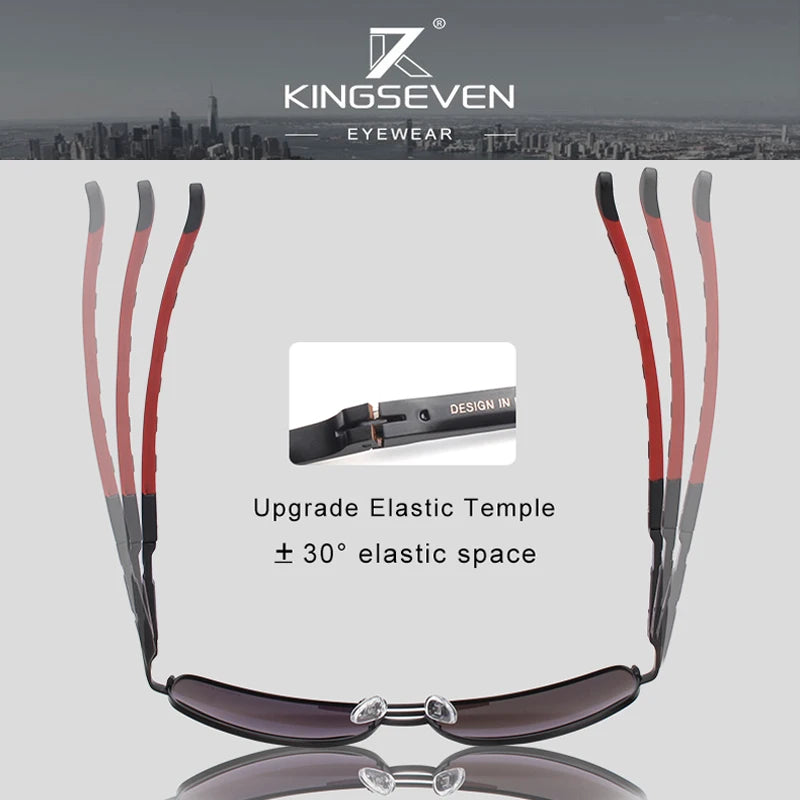 Lunettes de soleil homme vintage aluminium polarisées — classique, revêtement miroir, conduite