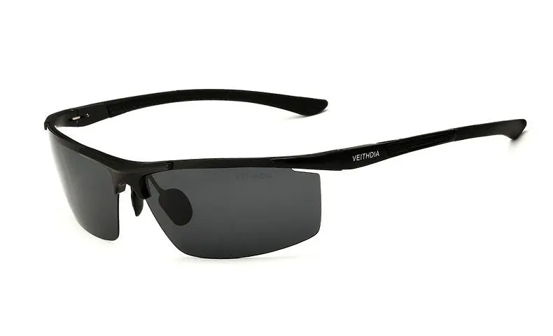 VEITHDIA aluminium magnésium hommes lunettes de soleil polarisées UV400 revêtement miroir lunettes de soleil en plein air lunettes pour homme accessoires 6588