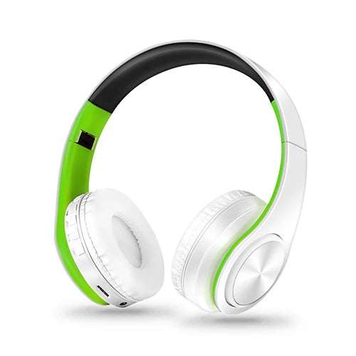 Casque Bluetooth sans fil pliable stéréo avec microphone – Sport et mains libres pour MP3 et smartphone