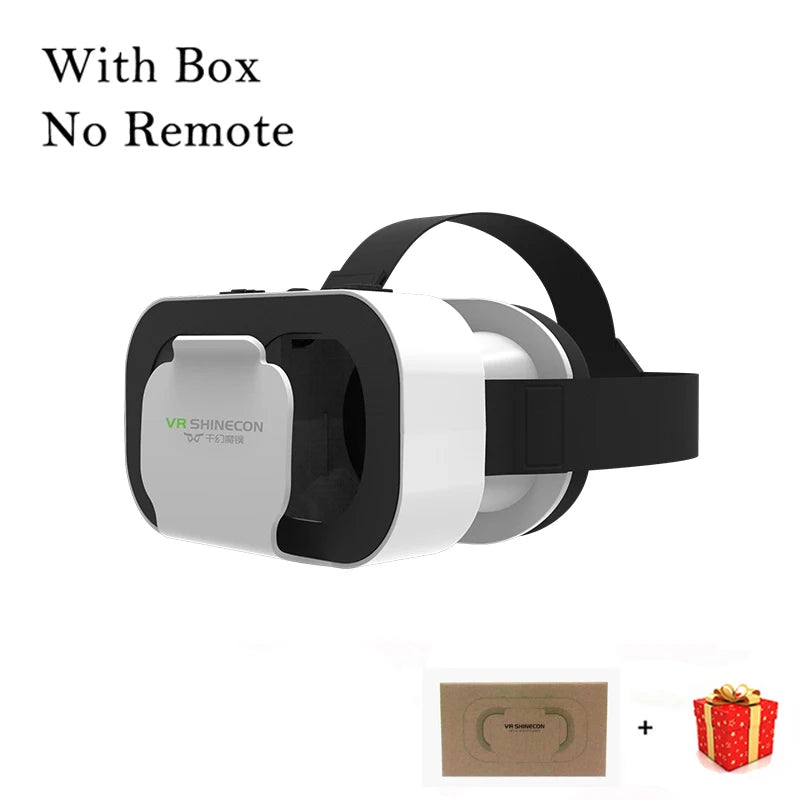 Casque VR 3D réalité virtuelle pour smartphone — jumelles, jeu vidéo (v6)