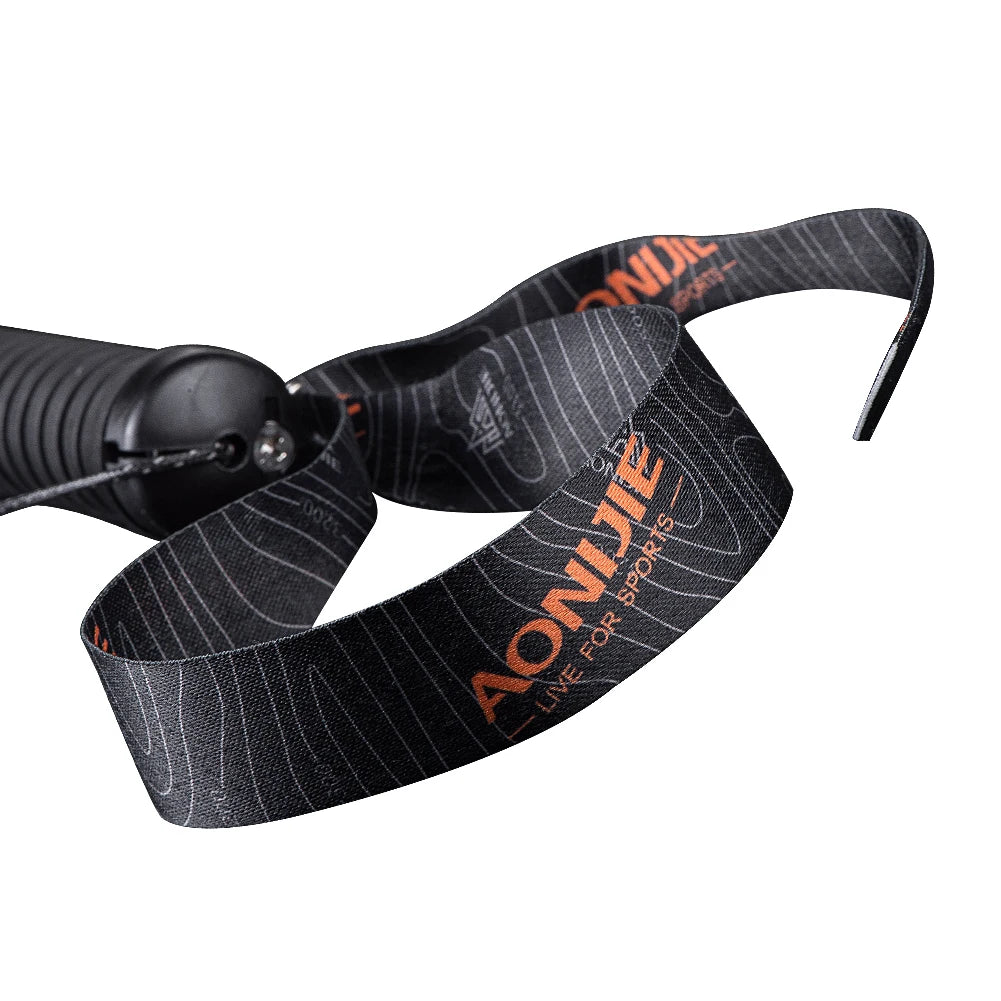 AONIJIE-Bâtons de trekking pliants ultralégers, verrouillage rapide, pôle de randonnée, course, anciers de marche, fibre de carbone, Z-Pole, 2 pièces