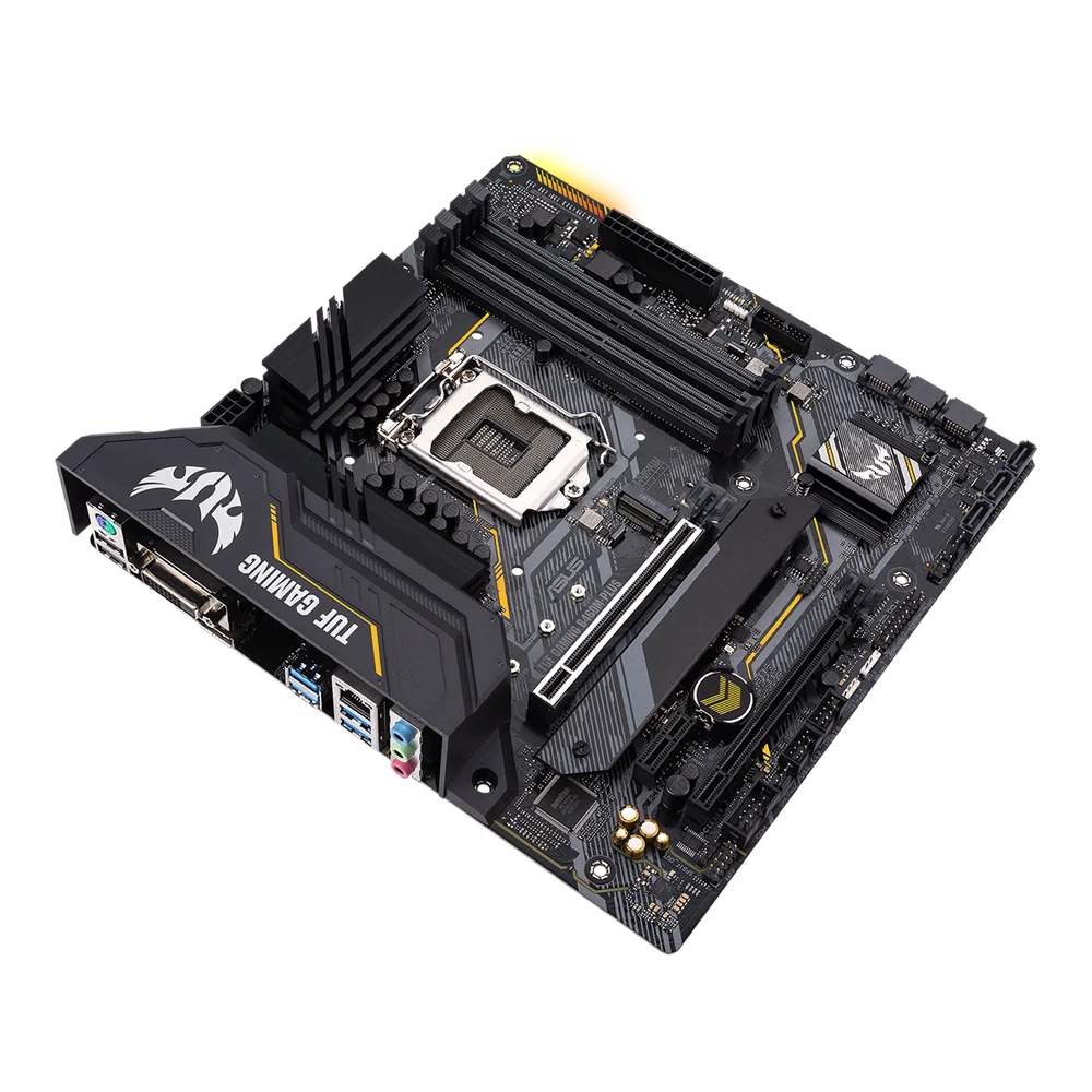 Carte mère ASUS TUF GAMING B460M PLUS mATX Intel B460 DDR4, SATA 6 Gbps, USB 3.2 Gen 1 128G LGA 1200 CPU