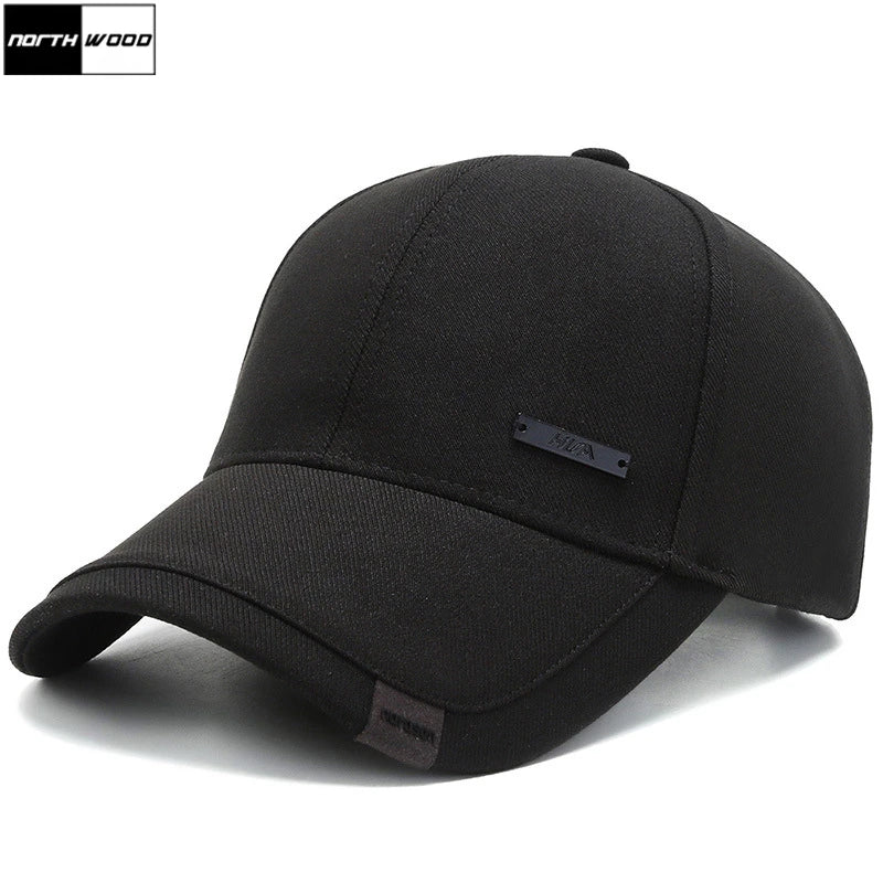 NORTHWOOD Hombres Algodón Gorras de béisbol Hueso Gorras Gorra Hombre Sombreros de papá Snapback Sombrero ajustable Gorra de camionero masculino
