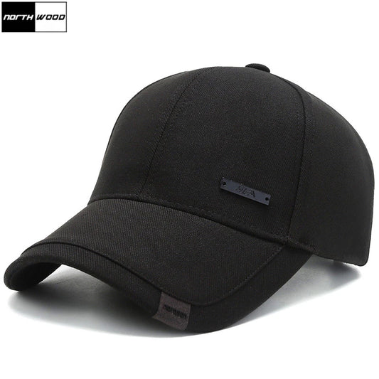 NORTHWOOD Men's Cotton Baseball Caps Bone Gorras Cap Man Dad Hats Snapback Hat Adjustable Trucker Cap Male