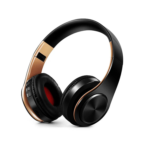 Casque Bluetooth sans fil pliable stéréo avec microphone – Sport et mains libres pour MP3 et smartphone
