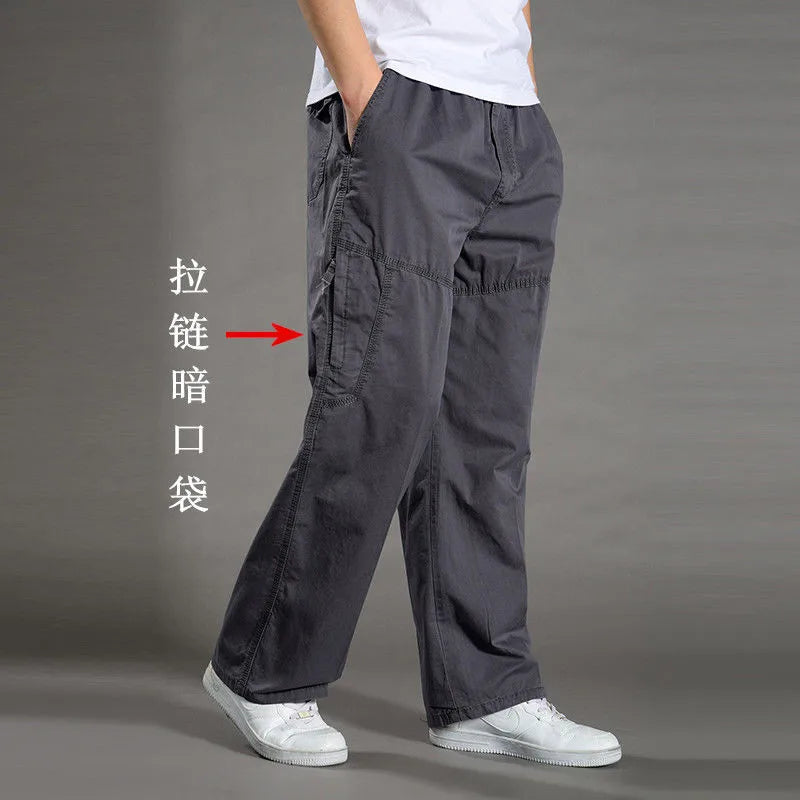 Pantalon Cargo homme été printemps coton vêtements de travail nouveau en grande taille 6XL décontracté escalade Joggers pantalons de survêtement Hombre automne pantalon