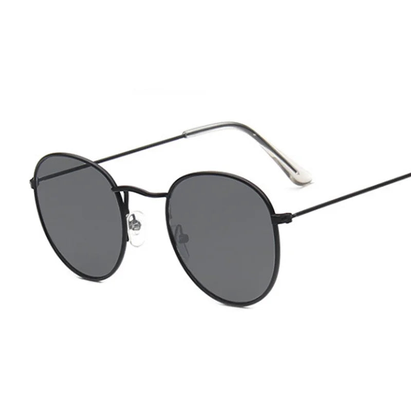 Vintage Small Round Sunglasses Classic Retro Design Brand Women Sunglasses Male Mirror Fashion Women Shades Sunglasses