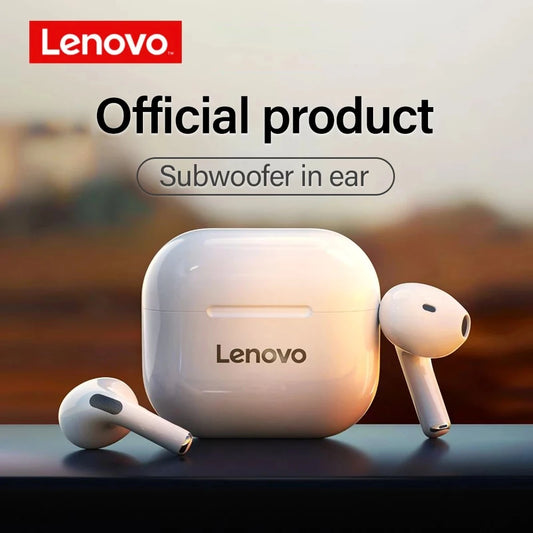 Original Lenovo LP40 TWS Wireless Headset Bluetooth Earphones Touch Control Sport Stereo Headset for Android Phone