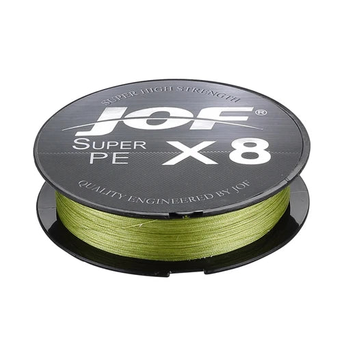 JOF 150M-500M 8 brins tressé ligne de pêche en plein air pêche en mer pêche sur glace pêche en rivière pêche en roche pêche équipement de pêche 20-100LB X8