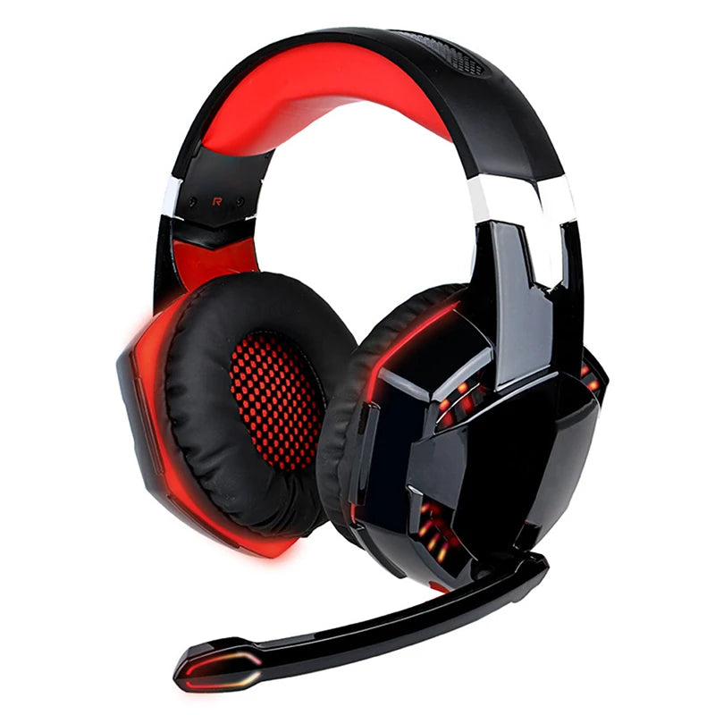 Stereo Bass Gaming Headset with Mic, Wired Headphones for PC, Computer, Gaming Machine, Gamer