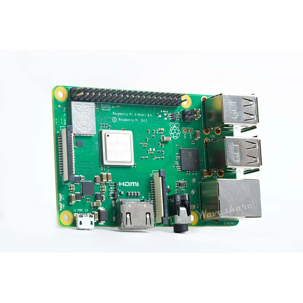 Original Element14 Raspberry Pi 3 modèle B/B + 3B + Plus, la troisième génération Pi A 1.4GHz 64 bits processeur Cortex-A53 quad-core
