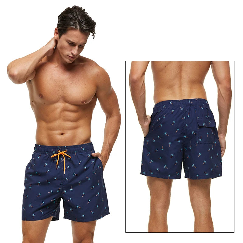 Datifer – short de plage à séchage rapide pour hommes, maillot de bain de marque, de Surf, d'athlétisme, de course et de gymnastique