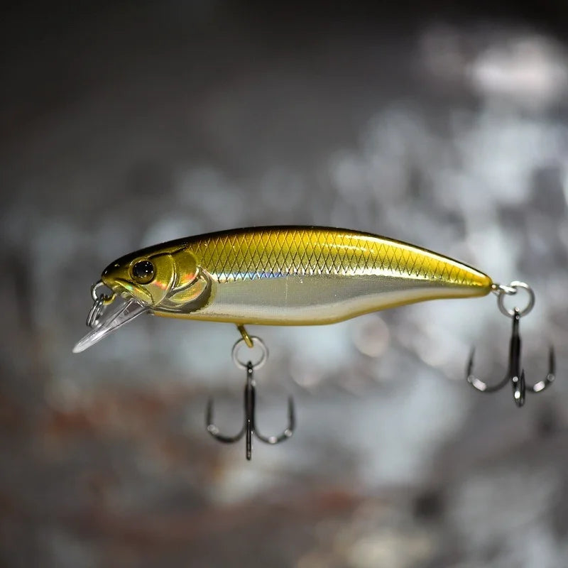 Japon modèle chaud coulant méné leurres de pêche 52mm 4.5g Jerkbait bar brochet Carkbait Wobblers nageur appât dur professionnel